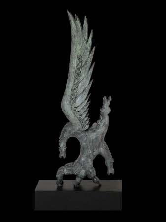 Icarus , Trä / akryl